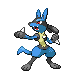 Lucario in Diamond & Pearl