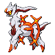 Arceus Fire in Diamond & Pearl