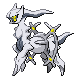 Arceus Steel, Front, in Diamond & Pearl