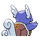 Wartortle, Back, in Diamond & Pearl
