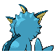 Vaporeon, Back, in Diamond & Pearl