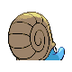 Omanyte, Back, in Diamond & Pearl