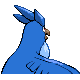 Articuno, Back, in Diamond & Pearl