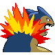 Typhlosion, Back, in Diamond & Pearl