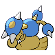 Hitmontop, Back, in Diamond & Pearl