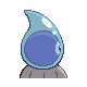Castform Rainy Form, Back, in Diamond & Pearl