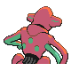 Deoxys Normal Forme, Back, in Diamond & Pearl