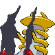 Giratina Altered Forme, Back, in Diamond & Pearl