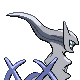 Arceus Flying, Back, in Diamond & Pearl