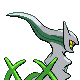 Arceus Grass, Back, in Diamond & Pearl
