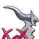 Arceus Psychic, Back, in Diamond & Pearl