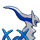 Arceus Water, Back, in Diamond & Pearl