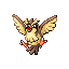 Pidgey, Front, in Emerald