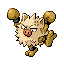 Primeape, Front, in Emerald