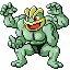 Machamp, Front, in Emerald