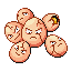 Exeggcute in Emerald