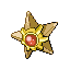 Staryu, Front, in Emerald