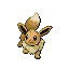 Eevee, Front, in Emerald