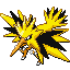 Zapdos, Front, in Emerald