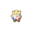 Togepi, Front, in Emerald