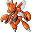 Scizor, Front, in Emerald