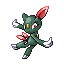 Sneasel, Front, in Emerald