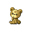 Teddiursa, Front, in Emerald
