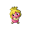 Smoochum, Front, in Emerald
