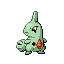 Larvitar, Front, in Emerald