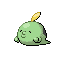 Gulpin, Front, in Emerald