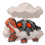 Torkoal, Front, in Emerald