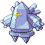 Regice, Front, in Emerald