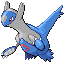 Latios, Front, in Emerald