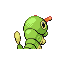 Caterpie, Back, in Emerald