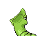 Metapod, Back, in Emerald