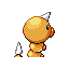 Weedle, Back, in Emerald