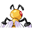 Beedrill, Back, in Emerald