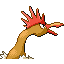 Fearow, Back, in Emerald
