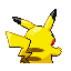 Pikachu, Back, in Emerald