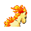 Ponyta, Back, in Emerald