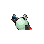 Magnemite, Back, in Emerald