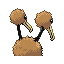 Doduo, Back, in Emerald