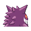 Gengar, Back, in Emerald
