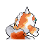Goldeen, Back, in Emerald