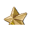 Staryu, Back, in Emerald