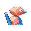 Porygon, Back, in Emerald