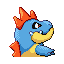 Croconaw, Back, in Emerald