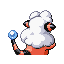 Flaaffy, Back, in Emerald