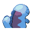 Quagsire, Back, in Emerald