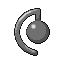 Unown D, Back, in Emerald
